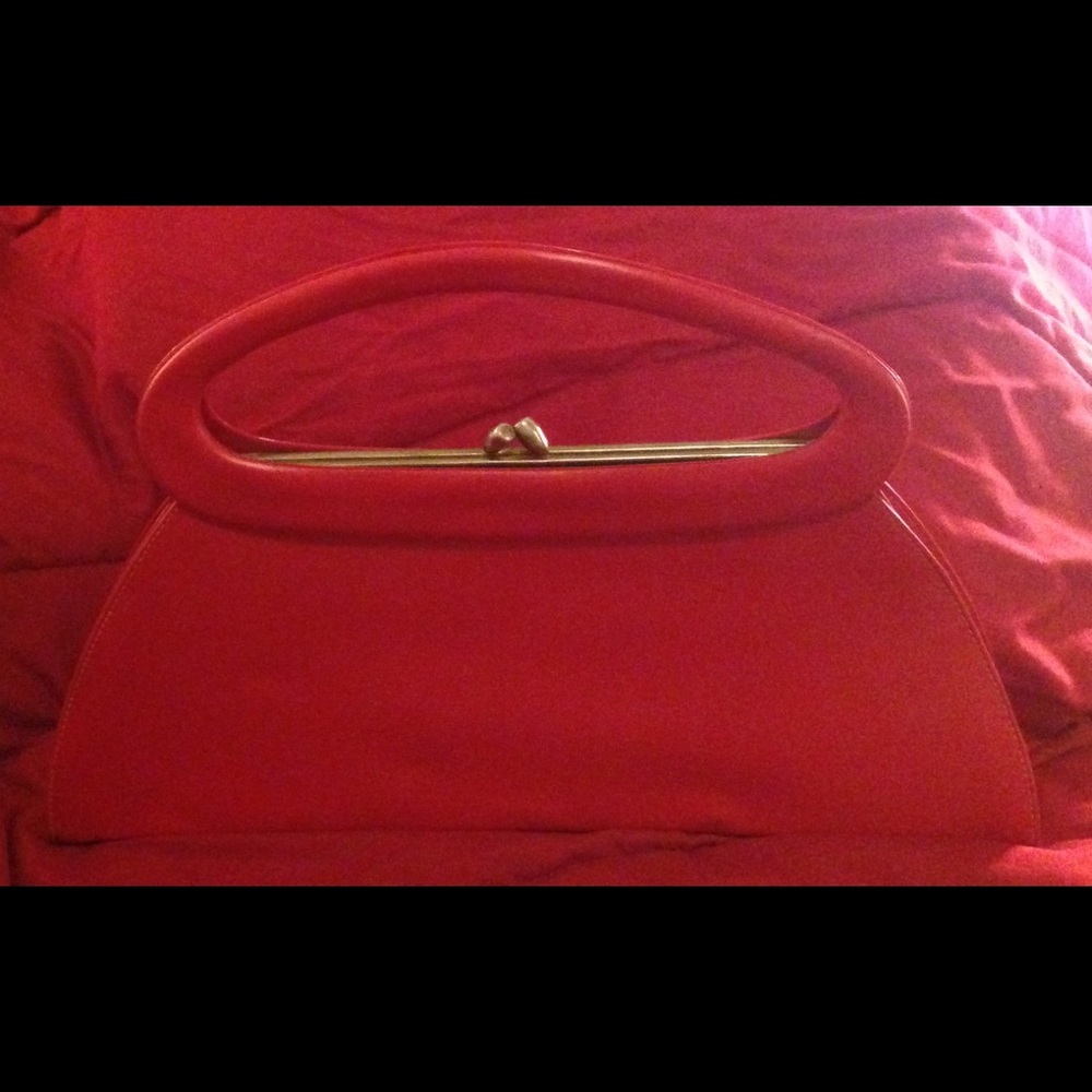 Vintage red purse